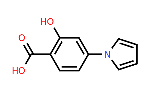 CAS 35580-52-0 | 2-Hydroxy-4-(1H-pyrrol-1-yl)benzoic acid