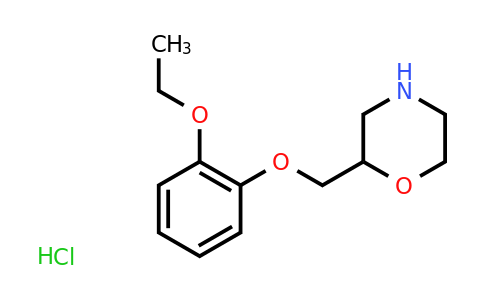 CAS 35604-67-2 | 2-((2-Ethoxyphenoxy)methyl)morpholine hydrochloride
