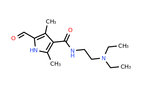 CAS 356068-86-5 | N-(2-(Diethylamino)ethyl)-5-formyl-2,4-dimethyl-1H-pyrrole-3-carboxamide