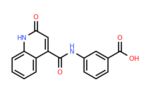 CAS 356081-52-2 | 3-(2-oxo-1,2-dihydroquinoline-4-amido)benzoic acid