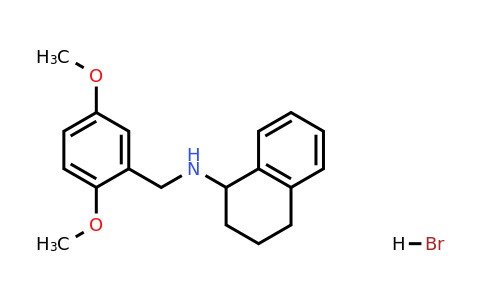 CAS 356092-88-1 | N-(2,5-Dimethoxybenzyl)-1,2,3,4-tetrahydronaphthalen-1-amine hydrobromide