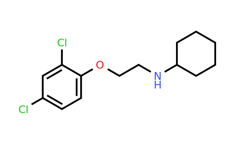 CAS 356533-07-8 | N-(2-(2,4-Dichlorophenoxy)ethyl)cyclohexanamine