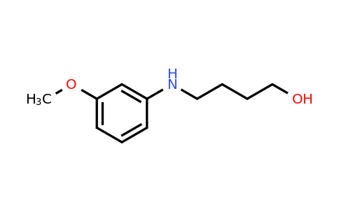 CAS 356539-28-1 | 4-((3-Methoxyphenyl)amino)butan-1-ol