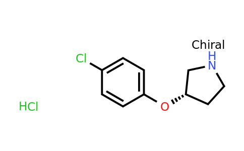 CAS 356557-96-5 | (S)-3-(4-Chlorophenoxy)pyrrolidine hydrochloride
