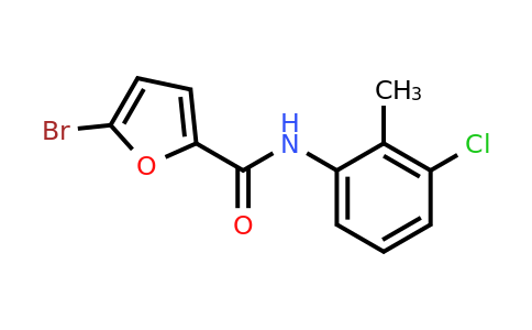 CAS 356562-12-4 | 5-Bromo-N-(3-chloro-2-methylphenyl)furan-2-carboxamide