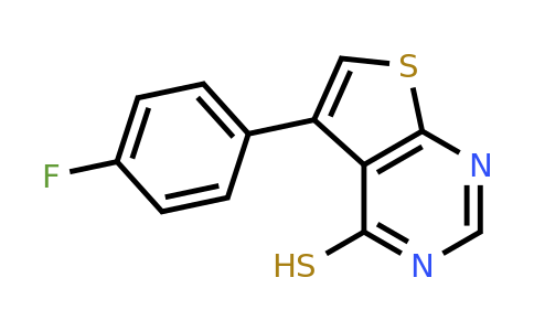 CAS 356569-50-1 | 5-(4-fluorophenyl)thieno[2,3-d]pyrimidine-4-thiol