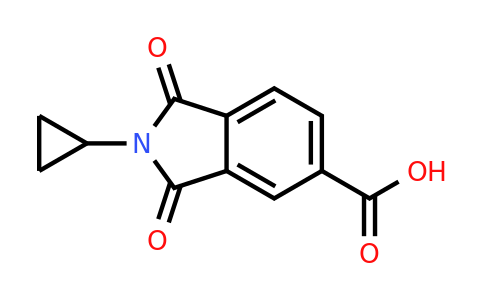 CAS 356576-44-8 | 2-Cyclopropyl-1,3-dioxoisoindoline-5-carboxylic acid