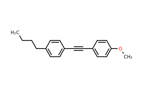 CAS 35684-12-9 | 1-Butyl-4-[2-(4-methoxyphenyl)ethynyl]benzene