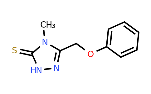 CAS 35687-29-7 | 4-methyl-3-(phenoxymethyl)-4,5-dihydro-1H-1,2,4-triazole-5-thione