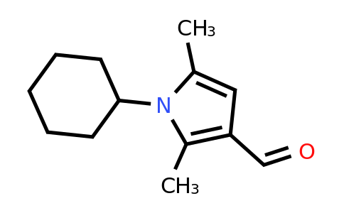 CAS 35711-41-2 | 1-Cyclohexyl-2,5-dimethyl-1H-pyrrole-3-carbaldehyde