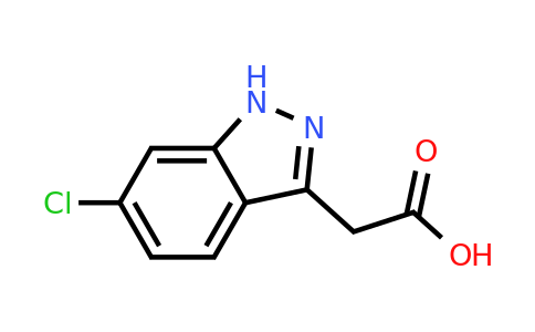 CAS 35715-85-6 | 2-(6-Chloro-1H-indazol-3-YL)acetic acid