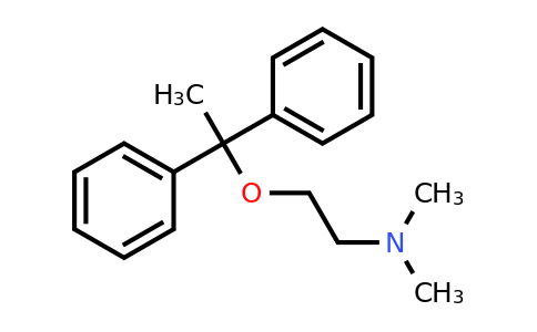 CAS 3572-74-5 | 2-(1,1-Diphenylethoxy)-N,N-dimethylethanamine