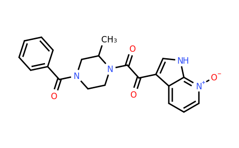 CAS 357262-90-9 | 4-Benzoyl-2-methyl-1-[(7-oxido-1H-pyrrolo[2,3-B] pyridin-3-YL)oxoacetyl]-piperazine