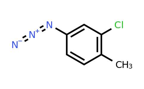 4-azido-2-chloro-1-methylbenzene