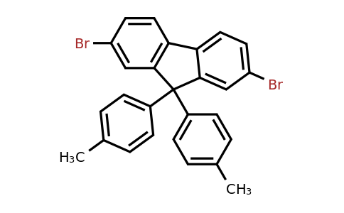CAS 357645-37-5 | 2,7-Dibromo-9,9-di-p-tolyl-9H-fluorene