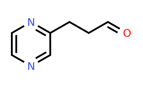 CAS 357647-48-4 | 3-(Pyrazin-2-YL)propanal