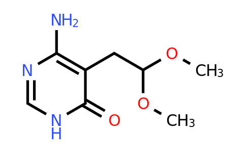 CAS 35801-07-1 | 4-amino-5-(2,2-dimethoxyethyl)-1H-pyrimidin-6-one