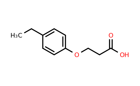CAS 358351-16-3 | 3-(4-ethylphenoxy)propanoic acid