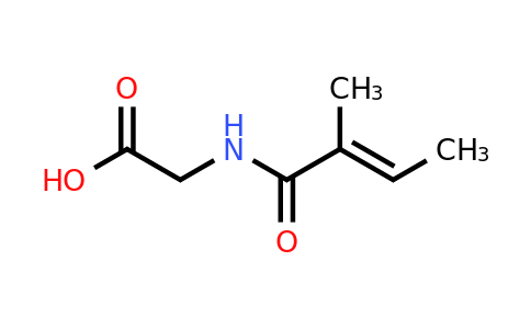 CAS 35842-45-6 | (E)-2-(2-Methylbut-2-enamido)acetic acid