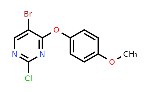 CAS 358789-15-8 | 5-Bromo-2-chloro-4-(4-methoxyphenoxy)pyrimidine