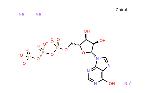 CAS 35908-31-7 | sodium ((2R,3S,4R,5R)-3,4-dihydroxy-5-(6-hydroxy-9H-purin-9-yl)tetrahydrofuran-2-yl)methyl hydrogen triphosphate