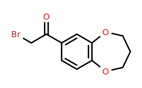 CAS 35970-34-4 | 2-bromo-1-(3,4-dihydro-2H-1,5-benzodioxepin-7-yl)ethan-1-one