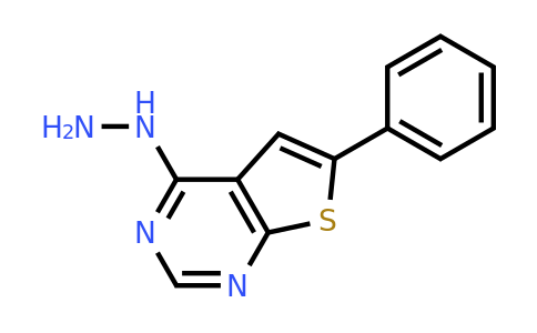 CAS 35970-80-0 | 4-hydrazinyl-6-phenylthieno[2,3-d]pyrimidine