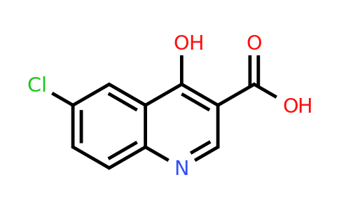 CAS 35973-14-9 | 6-Chloro-4-hydroxyquinoline-3-carboxylic acid
