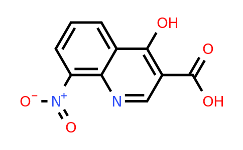 CAS 35973-25-2 | 4-Hydroxy-8-nitroquinoline-3-carboxylic acid