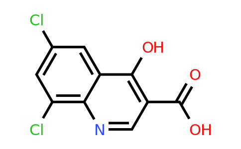 CAS 35973-27-4 | 6,8-Dichloro-4-hydroxyquinoline-3-carboxylic acid