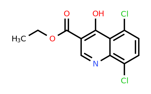 CAS 35975-58-7 | 5,8-Dichloro-4-hydroxyquinoline-3-carboxylic acid ethyl ester