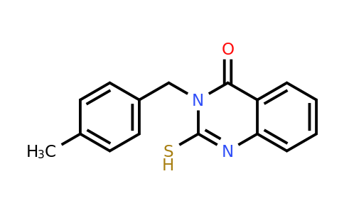 CAS 35977-05-0 | 3-[(4-methylphenyl)methyl]-2-sulfanyl-3,4-dihydroquinazolin-4-one