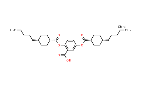 CAS 360053-41-4 | 2,5-Bis[[(trans-4-pentylcyclohexyl)carbonyl]oxy]benzoic acid