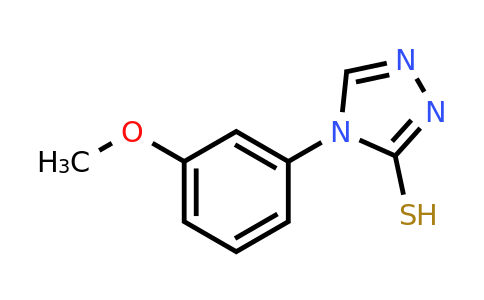 CAS 36017-21-7 | 4-(3-methoxyphenyl)-4H-1,2,4-triazole-3-thiol