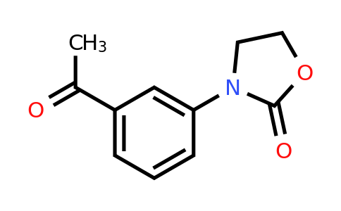 CAS 360580-22-9 | 3-(3-Acetylphenyl)-1,3-oxazolidin-2-one