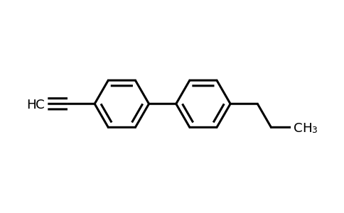 CAS 360768-57-6 | 4-Ethynyl-4'-propyl-1,1'-biphenyl