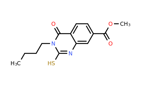 CAS 361150-39-2 | methyl 3-butyl-4-oxo-2-sulfanyl-3,4-dihydroquinazoline-7-carboxylate