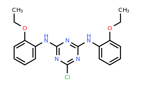 CAS 361199-02-2 | 6-Chloro-N2,N4-bis(2-ethoxyphenyl)-1,3,5-triazine-2,4-diamine