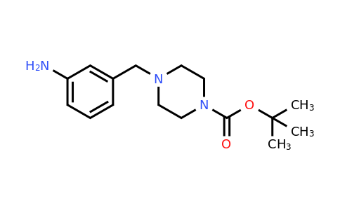 CAS 361345-40-6 | Tert-butyl 4-(3-aminobenzyl)piperazine-1-carboxylate