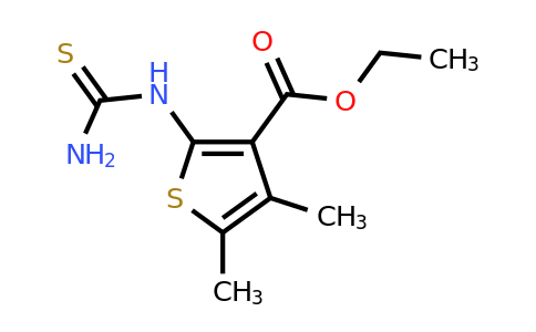 CAS 361368-64-1 | ethyl 2-(carbamothioylamino)-4,5-dimethylthiophene-3-carboxylate