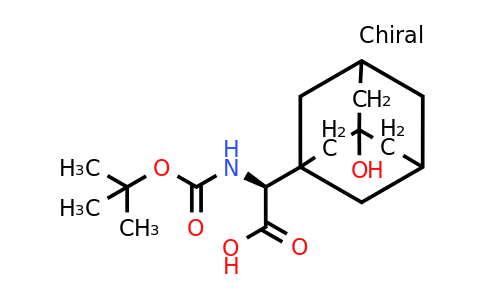 CAS 361442-00-4 | (2S)-2-{[(tert-butoxy)carbonyl]amino}-2-(3-hydroxyadamantan-1-yl)acetic acid