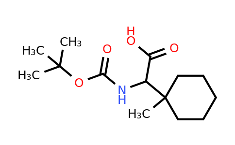 CAS 361442-47-9 | 2-(tert-butoxycarbonylamino)-2-(1-methylcyclohexyl)acetic acid