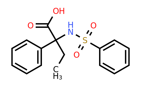 CAS 361464-18-8 | 2-Phenyl-2-(phenylsulfonamido)butanoic acid