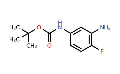CAS 361548-95-0 | (3-Amino-4-fluoro-phenyl)-carbamic acid tert-butyl ester