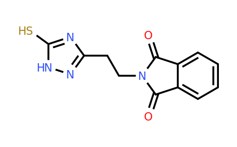 CAS 362004-43-1 | 2-(2-(5-Mercapto-1H-1,2,4-triazol-3-yl)ethyl)isoindoline-1,3-dione