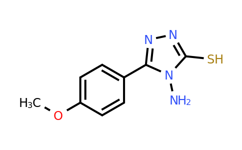 CAS 36209-49-1 | 4-amino-5-(4-methoxyphenyl)-4H-1,2,4-triazole-3-thiol
