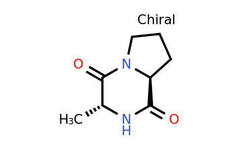 CAS 36238-64-9 | (3R,8aS)-3-methylhexahydropyrrolo[1,2-a]pyrazine-1,4-dione