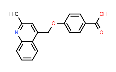 CAS 362488-51-5 | 4-[(2-Methylquinolin-4-yl)methoxy]benzoic acid