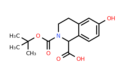 CAS 362492-00-0 | 2-BOC-6-Hydroxy-1,2,3,4-tetrahydro-isoquinoline-1-carboxylic acid