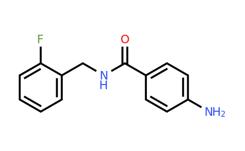 CAS 362520-32-9 | 4-Amino-N-[(2-fluorophenyl)methyl]benzamide